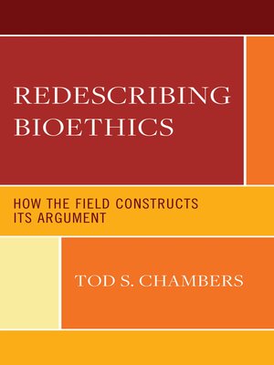 cover image of Redescribing Bioethics